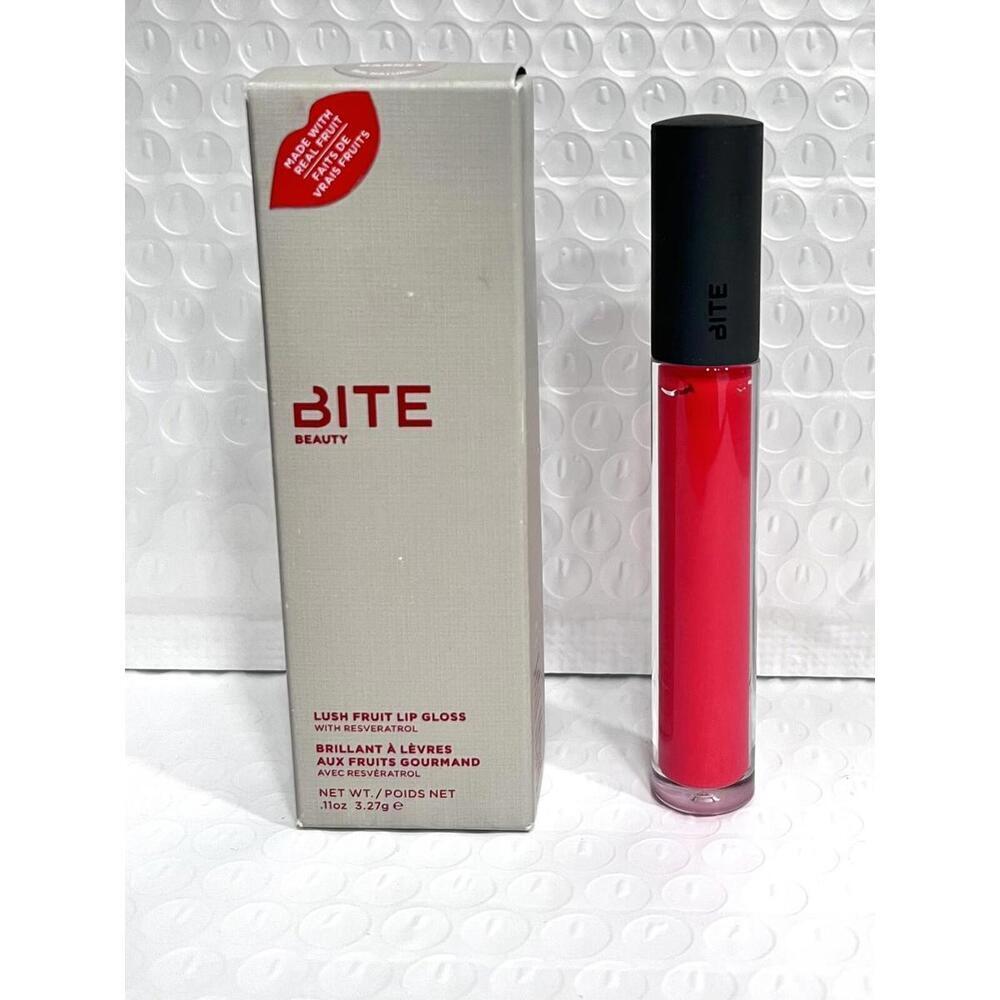 Bite Beauty Lush Fruit Lip Gloss Garnet‎ Full Size HTF Rare – New